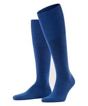 Falke Airport Knee-high Socks Miesten Sukat Sininen | 06319QNFO