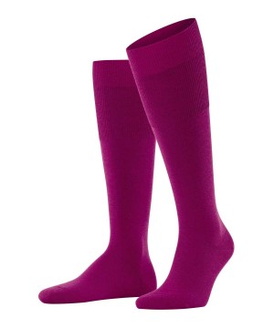 Falke Airport Knee-high Socks Miesten Sukat Pinkki | 57062IFYQ