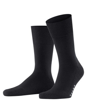 Falke Airport Plus Socks Miesten Sukat Mustat | 65413ZYQU