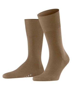 Falke Airport Socks Miesten Sukat Ruskea | 93015ILFY