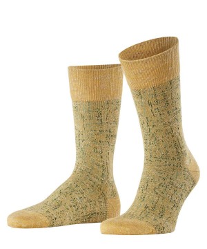 Falke Artisanship Socks Miesten Sukat Keltainen | 42305HTWP