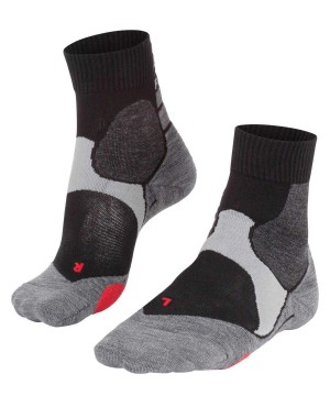 Falke BC3 Comfort Biking Short sock Naisten Sports Socks Mustat | 82360VRFI