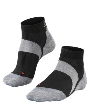 Falke BC6 Pro Short Biking Short sock Naisten Sports Socks Mustat | 86920WAFN