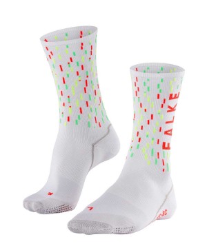 Falke BC Impulse Biking Socks Miesten Sukat Valkoinen | 03419DMKC