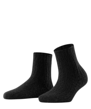 Falke Bedsock Rib House socks Naisten Sukat Mustat | 29610SCJY