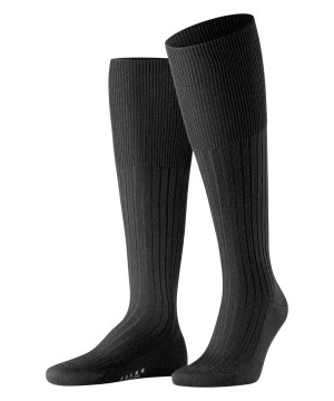 Falke Bristol Pure Knee-high Socks Miesten Sukat Mustat | 52493DASW