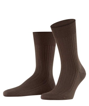 Falke Bristol Pure Socks Miesten Sukat Ruskea | 23045WABH