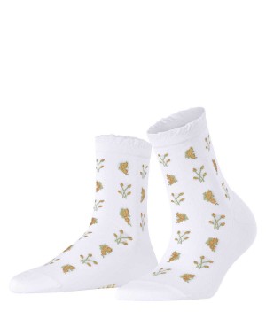 Falke Bucolic Short sock Naisten Sukat Valkoinen | 17902NXRT