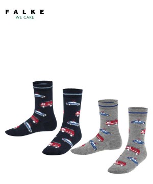 Falke Cars 2-Pack Socks Lasten Sukat Multicolored | 18502WBVG