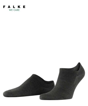 Falke ClimaWool Invisibles Miesten No Show Socks Harmaat | 37960CNBD