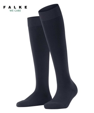 Falke ClimaWool Knee-high Socks Naisten Sukat Sininen | 61273DLXZ