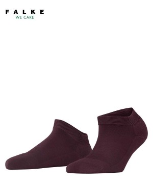 Falke ClimaWool Sneaker socks Naisten Sukat Punainen | 82901YDWJ