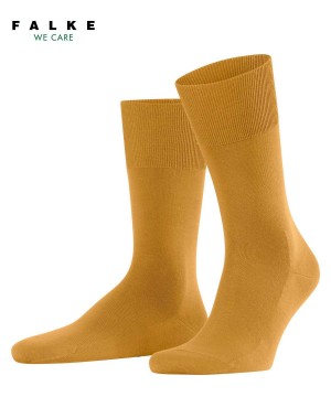 Falke ClimaWool Socks Miesten Sukat Keltainen | 91273LAUY