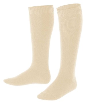 Falke Comfort Wool Knee-high Socks Lasten Sukat Beige | 19658YVPB