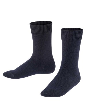 Falke Comfort Wool Socks Lasten Sukat Sininen | 06581HMEC