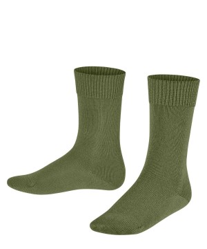 Falke Comfort Wool Socks Lasten Sukat Vihreä | 25943IJXD