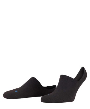 Falke Cool Kick Invisibles Miesten No Show Socks Mustat | 75091WUTI