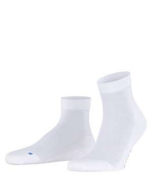 Falke Cool Kick Short sock Miesten Sukat Valkoinen | 82073XCDW