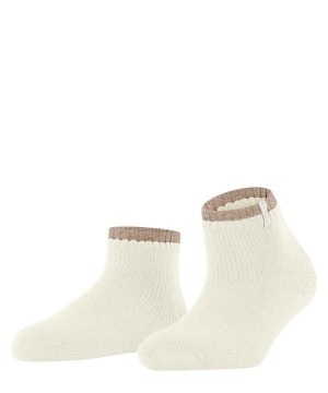 Falke Cosy Plush Short sock Naisten Sukat Valkoinen | 37926NGQE