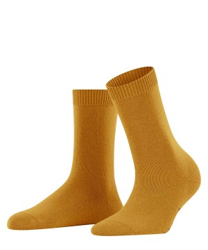 Falke Cosy Wool Socks Naisten Sukat Keltainen | 80562IYJC