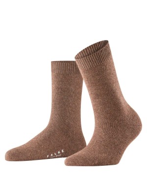 Falke Cosy Wool Socks Naisten Sukat Ruskea | 61380VMUH