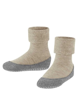 Falke Cosyshoe Minis Slippers Lasten House Socks & Slippers Beige | 81720UBDT