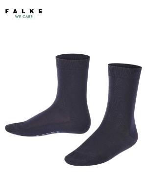 Falke Cotton Finesse Socks Lasten Sukat Sininen | 92071UGWL