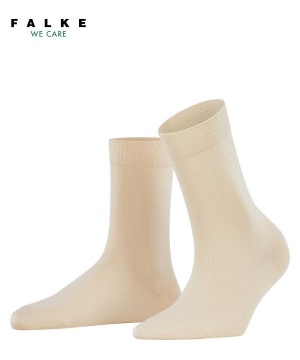 Falke Cotton Touch Socks Naisten Sukat Beige | 61827TVEU