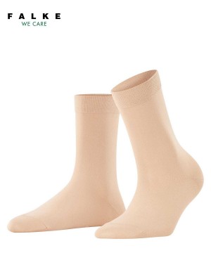 Falke Cotton Touch Socks Naisten Sukat Beige | 24586ERNS