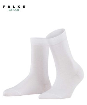 Falke Cotton Touch Socks Naisten Sukat Valkoinen | 29403GHBT