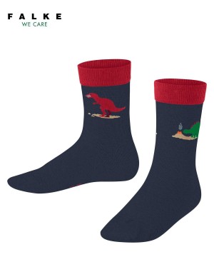 Falke Dinosaurs Socks Lasten Sukat Sininen | 19058XIZN