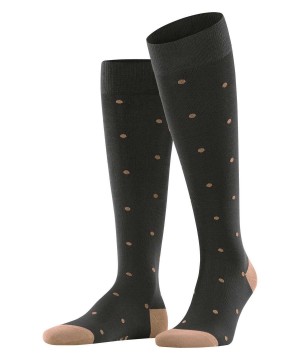 Falke Dot Knee-high Socks Miesten Sukat Ruskea | 67531VQUX