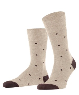 Falke Dot Socks Miesten Sukat Beige | 02634QISU