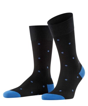 Falke Dot Socks Miesten Sukat Mustat | 25390VDSM