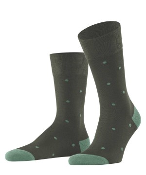 Falke Dot Socks Miesten Sukat Vihreä | 24679TGLO