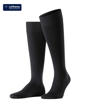 Falke Energizing Cotton Knee-high Socks Miesten Sukat Mustat | 79820AZLV