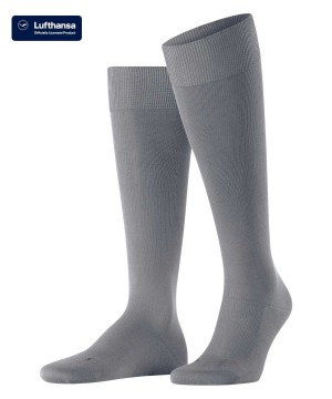 Falke Energizing Cotton Knee-high Socks Miesten Sukat Harmaat | 86237NRZM