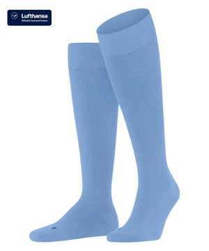 Falke Energizing Wool Knee-high Socks Miesten Sukat Sininen | 75183RAGC