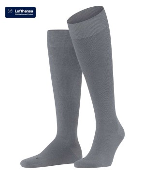 Falke Energizing Wool Knee-high Socks Miesten Sukat Harmaat | 13529QIOM