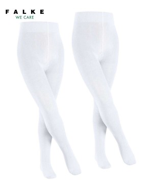 Falke Family 2-Pack Tights Lasten Tights Valkoinen | 02983KCWD