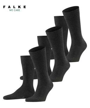 Falke Family 3-Pack Socks Miesten Sukat Harmaat | 87132FIWE