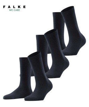 Falke Family 3-Pack Socks Naisten Sukat Sininen | 02341JGDW