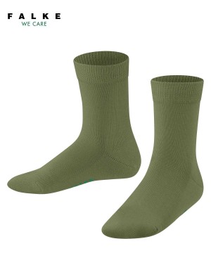 Falke Family Socks Lasten Sukat Vihreä | 83650SKQV