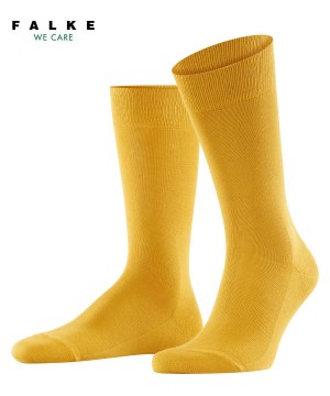 Falke Family Socks Miesten Sukat Keltainen | 17962DQCT