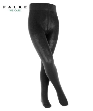 Falke Family Tights Lasten Tights Mustat | 12065PUMR