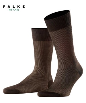 Falke Fine Shadow Socks Miesten Sukat Ruskea | 03584XDPM