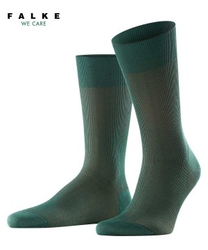 Falke Fine Shadow Socks Miesten Sukat Vihreä | 57803SVKO