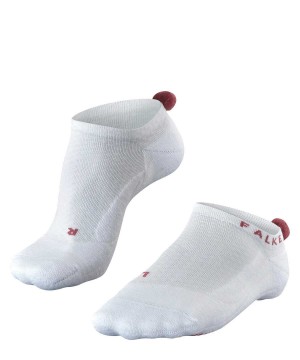 Falke GO2 Pompom Golf Invisibles Naisten Sports Socks Valkoinen | 15840GZMW