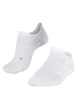 Falke GO5 Invisible Golf Invisibles Naisten Sports Socks Valkoinen | 84976IEHR