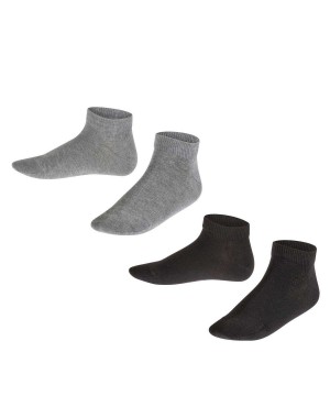 Falke Happy 2-Pack Sneaker socks Lasten Sukat Multicolored | 81429OAQH